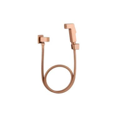 Imagem de Ducha higiênica para banheiro quadra luxo rose - Hera