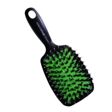 Imagem de Escova De Cabelo Pequena Aquarelle Uso Diário Marco Boni, Verde