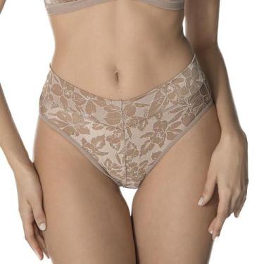 Imagem de Calça Cavada Orquídea DeMillus 26639, XG, Bege rosado