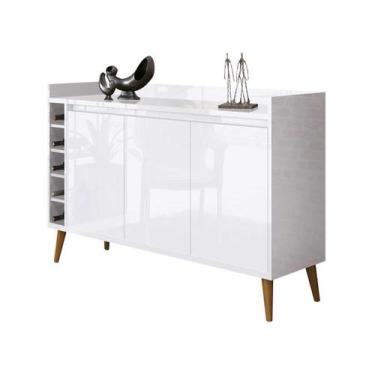 Imagem de Buffet com Adega Estilo Branco - MóveisAqui - MoveisAqui