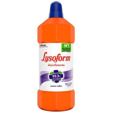Imagem de Desinfetante Suave Odor Lysoform 1L, Original Suave Odor, 1L