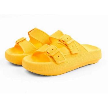 Imagem de Sandália Ortopédica Fly Feet Nuvem City Amarelo Ortho Pauher