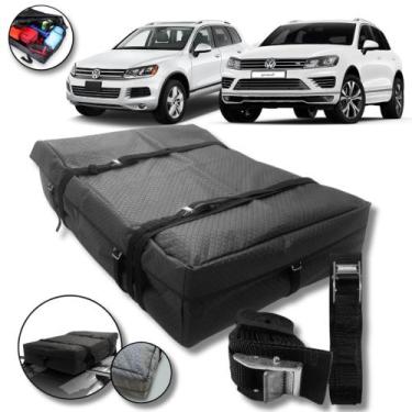 Imagem de Bolsa Maleiro Teto Impermeável + Cinta 175l VW Tiguan Todos - BR18