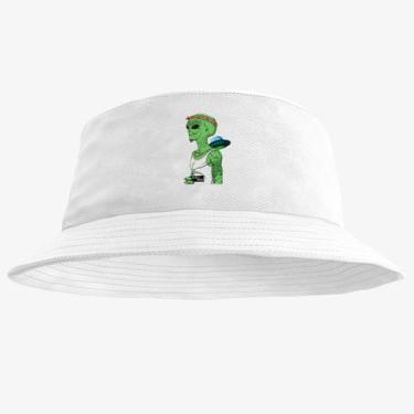 Imagem de Chapéu Bucket Hat Masculino Estampado Alien ET - MP Moda Masculina, Br