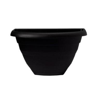 Imagem de Vaso West Garden Porto de Parede com Prato Preto