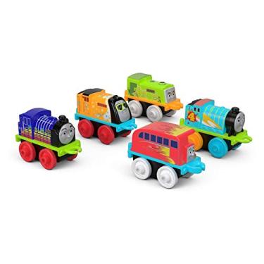 Imagem de Thomas Friends Neon Gitd Minis 5 Pack Inc Scruff