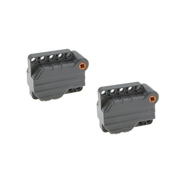Imagem de ASTEM 2Pcs Pullback-Motor Technic-Parts Compatible with Lego 12787c01 6143751 Building Brick MOC Motor6 x 5 x 3
