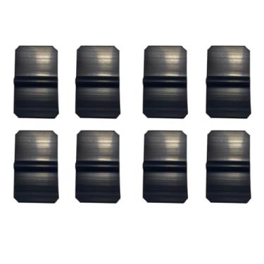 Imagem de Kit 8 Eletrodos De Silicone Borracha Nas Medidas 3x5cm Terapia Tens Modelo Universal Fi...