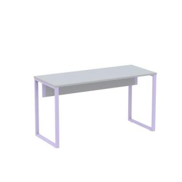 Imagem de Mesa Diretora Tubular P25 Pandin 1,50,7 M Cinza e Lilas