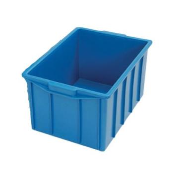 Imagem de Caixa Organizadora 38 Litros 27,5x37x54,5cm - Azul - Bolivar Plásticos