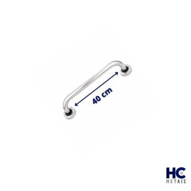 Imagem de Barra de Apoio 40 cm Para Idosos/Deficientes - HC METAIS