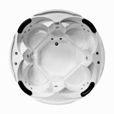 Imagem de Spa Redondo Pieven COMPLETO com hidro em acrílico - LineaPlas, 1,80X1,