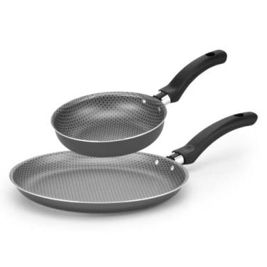 Imagem de Frigideira Panquequeira Antiaderente   Frigideira Para 1 Ovo Grafite -