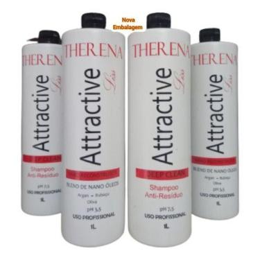 Imagem de Therena Progressiva C/2 Kit 2lt Shampoo + 2lt Gel Defrizante