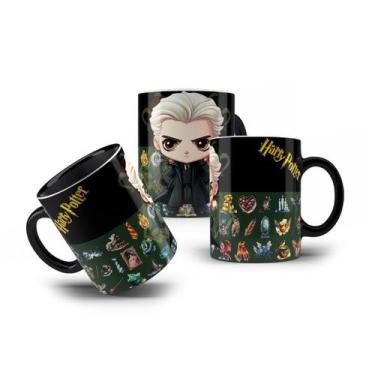 Imagem de Caneca Colecionável Draco Malfoy Harry Potter Vilão Hogwarts - LaVince