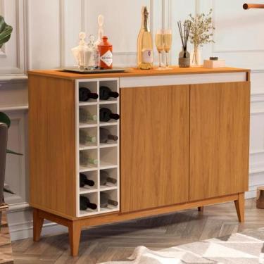 Imagem de Aparador 2 Portas Monaco Buffet Porta Sala Jantar Cozinha - Home A.S, 