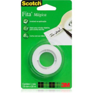 Imagem de Fita Invisível SCOTCH 810 19MM X 20M Corta Fácil - 3M