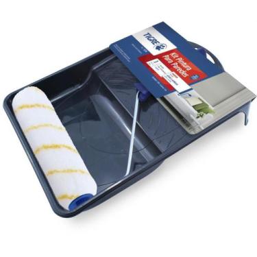 Imagem de Rolo de Pintura KIT ANTI Respingo 3 Peças para Látex - Pinceis Tigre