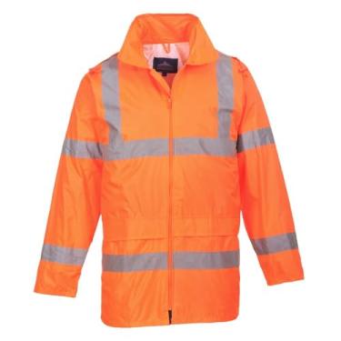 Imagem de Jaqueta de chuva Portwest Hi-Vis com isolamento térmico, viabilidade de segurança, trabalho, bomber, chuva, ANSI 3, UH440ORRXXXL, Laranja, 3X-Large