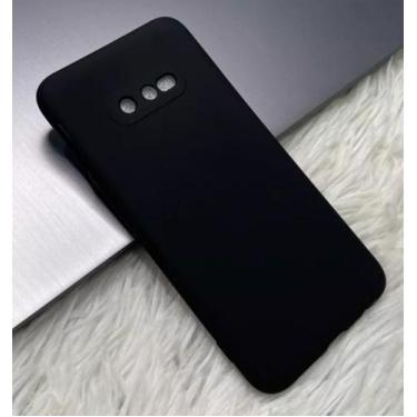 Imagem de Capa Capinha Case Samsung Galaxy S10/S10E/S10+ Plus Silicone Aveludado