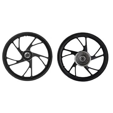 Imagem de Par de Roda Liga Leve Titan Fan Start 160 2016 A 2024 Pé De Galinha Shiver 