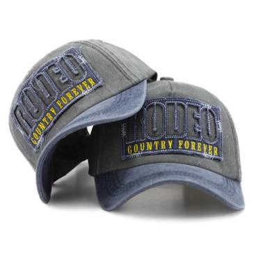 Imagem de Boné Rodeo Estonado Aba Curva Masculino Country Cowboy - Pampas Countr