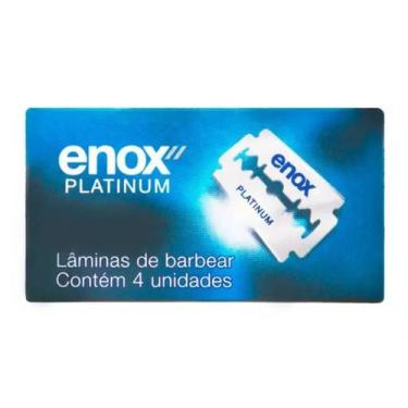 Imagem de Kit com 12 cx de laminas enox platinum duplo fio com 480 unid