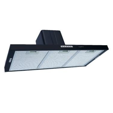 Imagem de Depurador Compact New Embutir Inox 90 Cm Fogatti, 110V, Preto