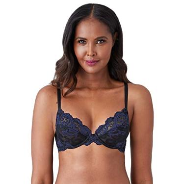 Imagem de Wacoal Sutiã feminino com aro Instant Icon, Preto/eclipse, 34B