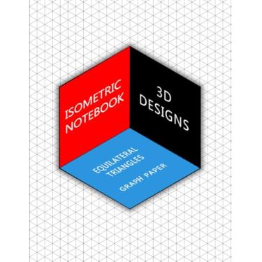 Imagem de A3-5mm isometric notebook: 200 Pages Sized 8.5" x 11" Inches; Grid Of Equilateral Triangles()
