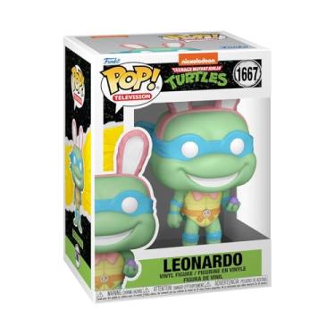 Imagem de POP! Vinyl: Teenage Mutant Ninja Turtles (TMNT) Easter - Leonardo - Leo - Teenage Mutant Ninja Turtles Retro/Classic - Collectable Vinyl Figure - Gift Idea - Official Merchandise