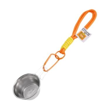 Imagem de rockible Copo de acampamento, tigela de isca de pesca, caixa de comida de peixe, caixa de armazenamento para caminhadas, viagens ao ar livre, Laranja