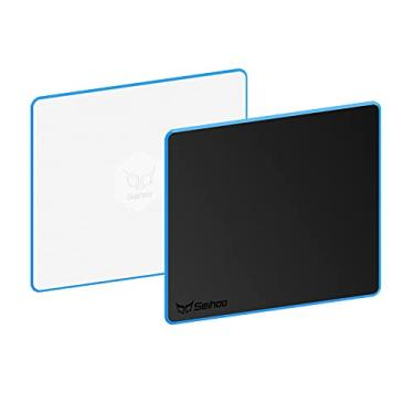 Imagem de Seihoo Mouse pad rígido de resina de plástico premium esportes à prova d'água ultra suave sem cheiro irritante ambiente controle rápido e preciso para escritório e laptop de jogos