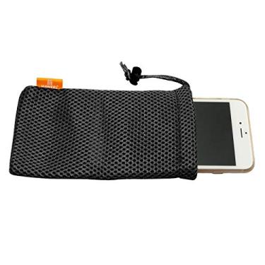 Imagem de RuiLing Bolsa multifuncional de malha de nylon com cordão de 5 peças para celular, óculos de sol, acessórios eletrônicos - organizador de viagem bolsa de armazenamento de atividades ao ar livre 8,9 cm