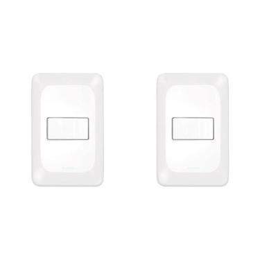 Imagem de Kit C/2 - Pial Conjunto  Pop 4X2 1 Simples Lgx010 - Pial legrand