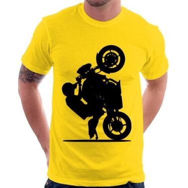 Imagem de Camiseta Moto Grau XJ6 - Foca na Moda, Amarelo, GG