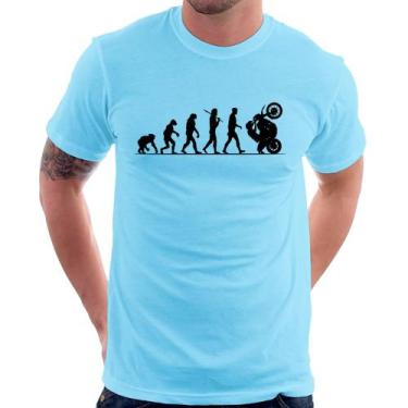 Imagem de Camiseta Evolução do Grau XT 660 - Foca na Moda, Azul bebê, GG