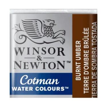 Imagem de Aquarela Cotman Past. 076 Burnt Umber - WINSOR & NEWTON, BURNT UMBER -