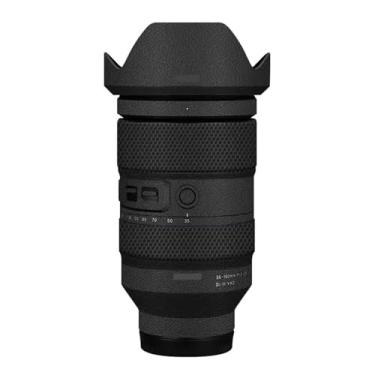 Imagem de Película protetora de lente de câmera para Tamron 35-150 mm F2-2.8 A05 adequado para Sony E Mount Camera Body Vinly Wrap Skin Premium Adesivo de fotografia decalque F2/2.8 35-150 2-2.8 (couro preto)