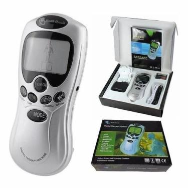 Imagem de Aparelho Massageador Eletroestimulador Com 4 Eletrodos - Home Goods