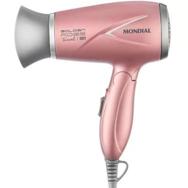 Imagem de Secador de Cabelo Portátil 1200W Golden Rose Travel SC47GR Mondial , G
