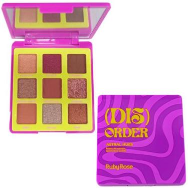 Imagem de Paleta de Sombras (DIS) Order Astral Hues Ruby Rose HBF2600