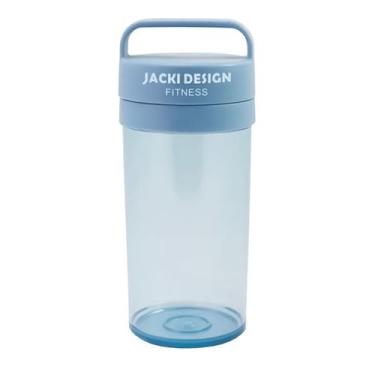 Imagem de Garrafa de Água C/ Filtro Squeeze Fitness Academia Esportiva Plástico 