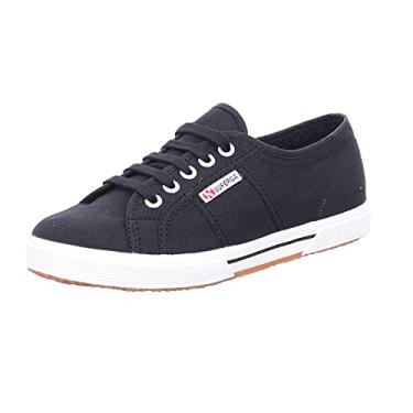 Imagem de Superga 2950 Cotu, cadarço unissex para adultos, Preto, 9.5 us