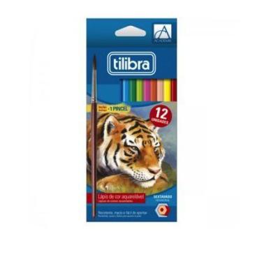 Imagem de Lapis de cor aquarelável 12 cores tilibra