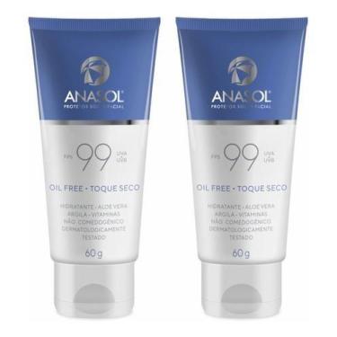Imagem de Combo Protetor Facial Anasol FPS 99 60G 2 Unidades