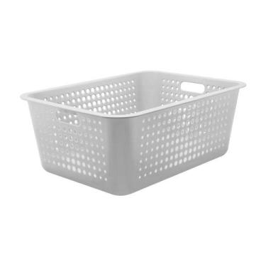 Imagem de Cesta Organizadora Maxi Branco 40L Ou, U