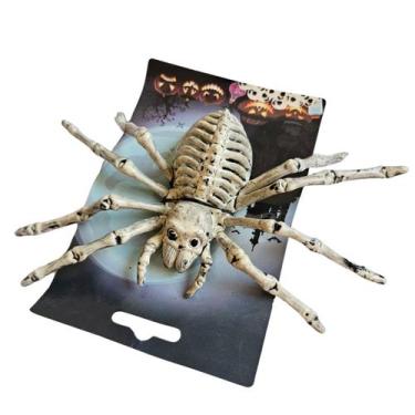 Imagem de Decoração Halloween Aranha esqueleto Falsa 22x13cm - Xiao