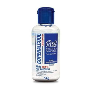 Imagem de Álcool Gel 70 Para Mãos com Hidratante Bacfree 54g - COPERALCOOL, U