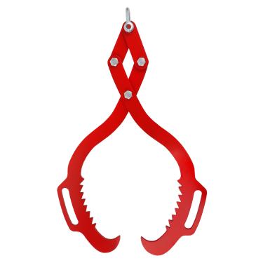 Imagem de Toriexon Pinças de toras de 45,7 cm, 2 garras serrilhadas, garra de madeira com design de garra de águia, pinças de madeira para serviço pesado, capacidade de elevação de 350 kg para caminhões,